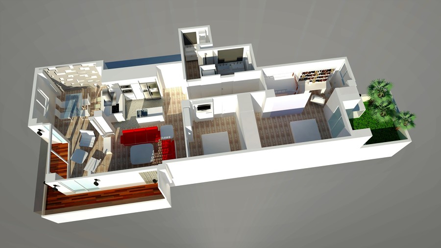 INFOGRAFIA REFORMA APARTAMENTO