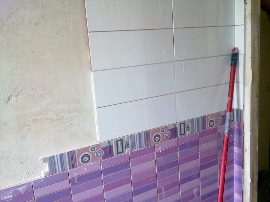 Reforma de baño - alicatado