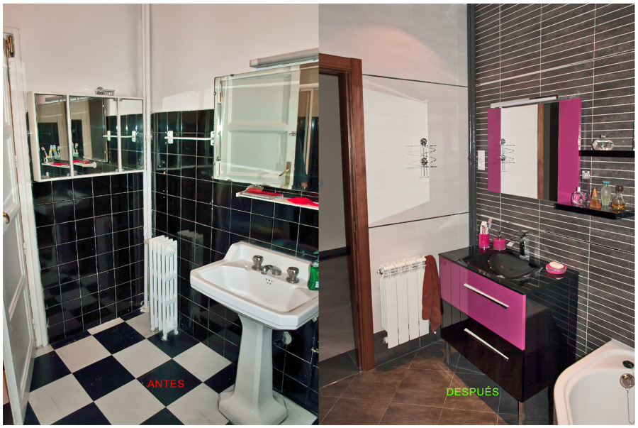 Reforma de baño (Antes y después)