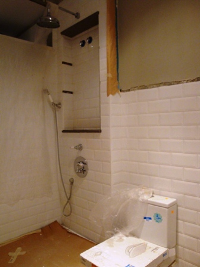 Reforma de baño - en ejecución