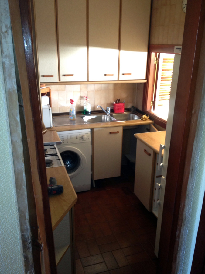 Reforma de cocina y ampliación en tacto claro