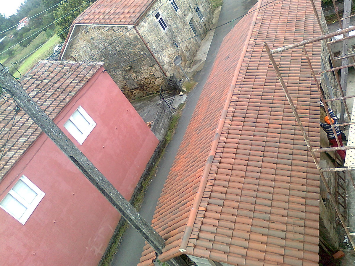 Reforma de cubierta en irixoa