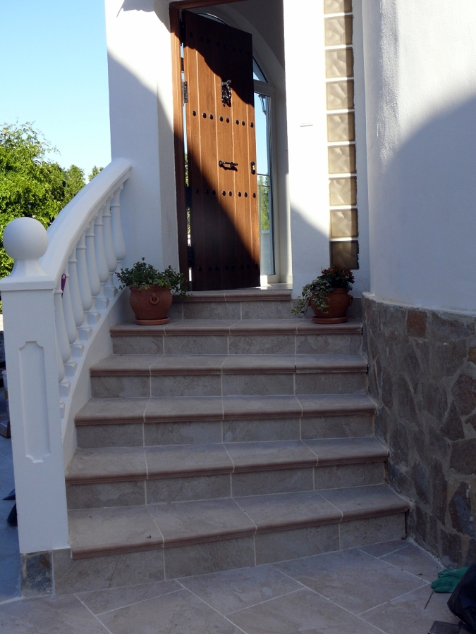 Reforma de escalera.