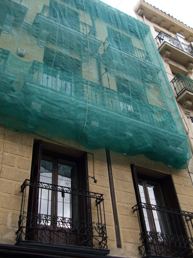 reforma de Fachada en C/ Paseo de Extremadura 58