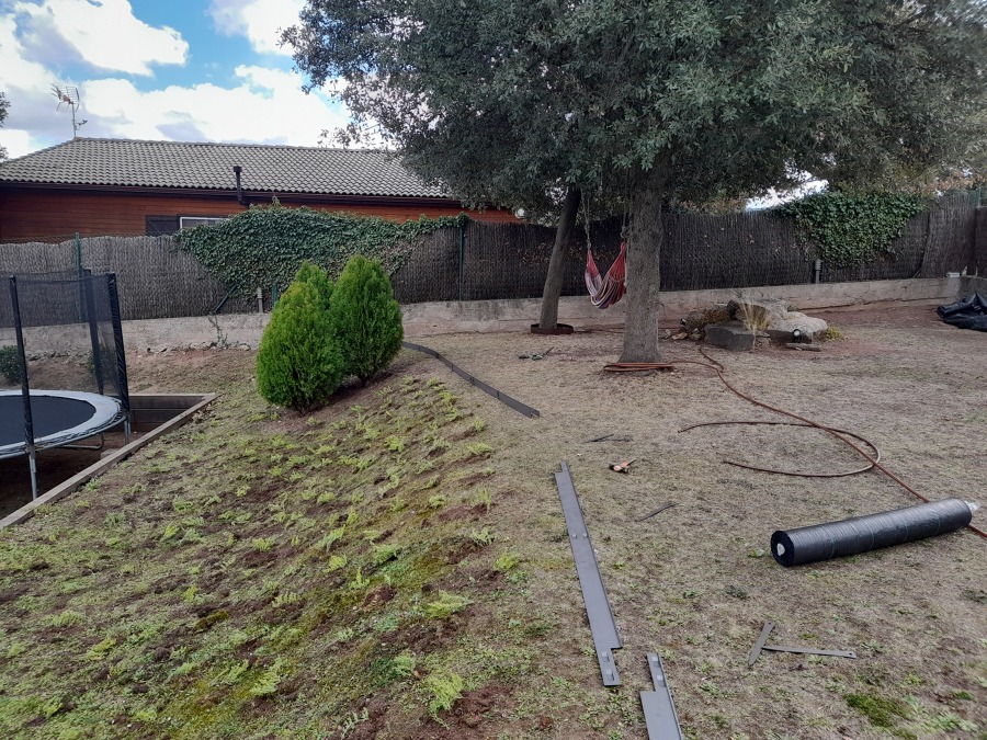 MODIFICACIÓN DE JARDINES