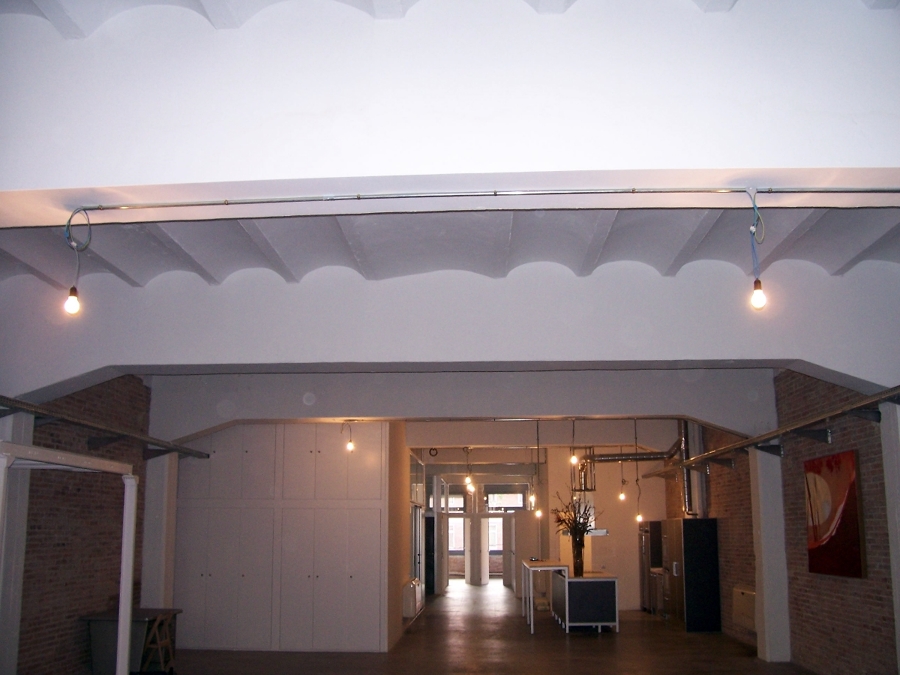 Reforma de Nave Industrial en Loft Delante