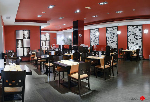 Reforma de restaurante de cocina asiática en madrid. Wok gold