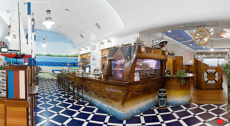 Reforma de restaurante en madrid. Restaurante Anduriña