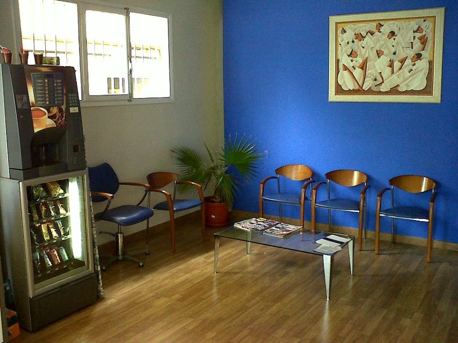 Reforma de sala de espera.