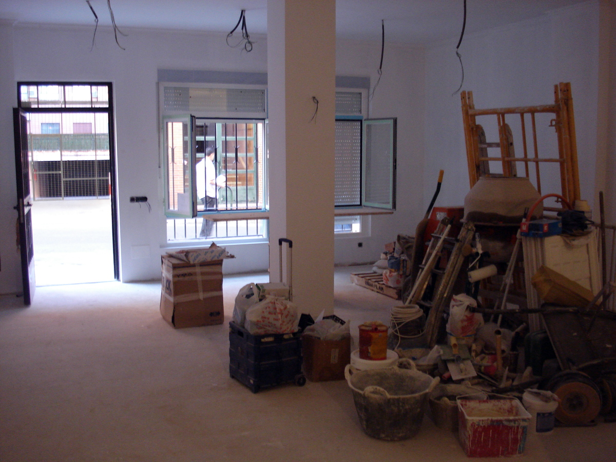 Reforma de un local con cambio de uso a vivienda