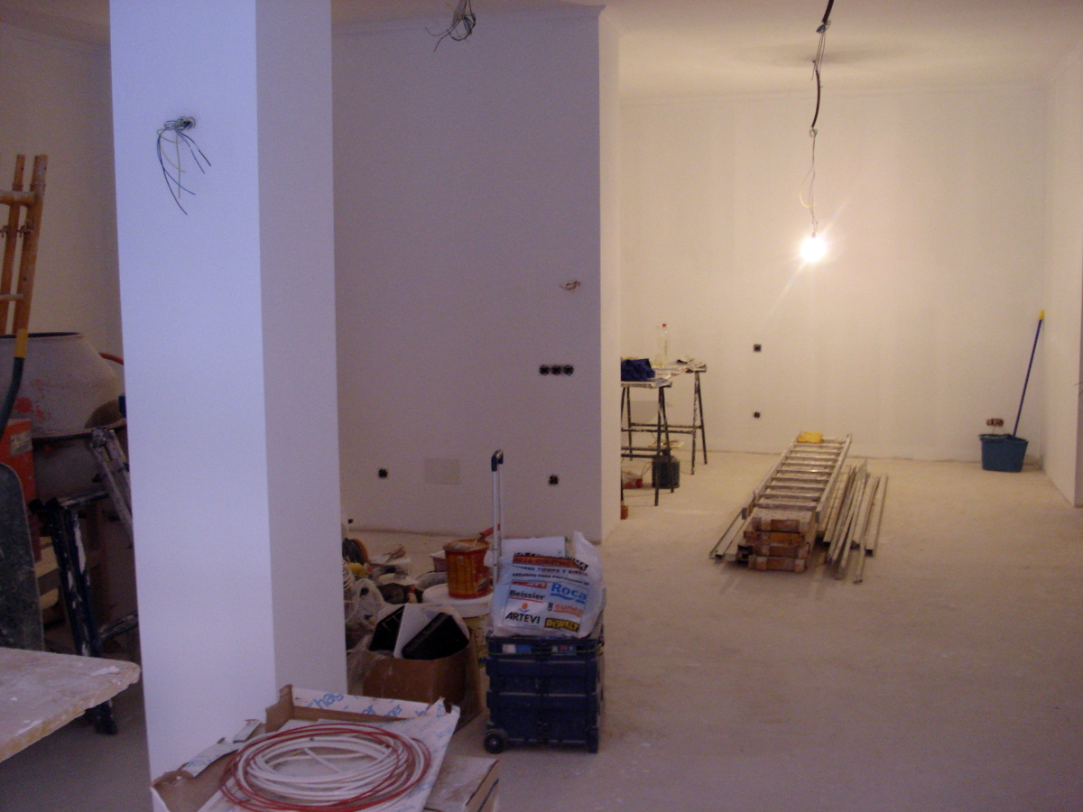 Reforma de un local con cambio de uso a vivienda