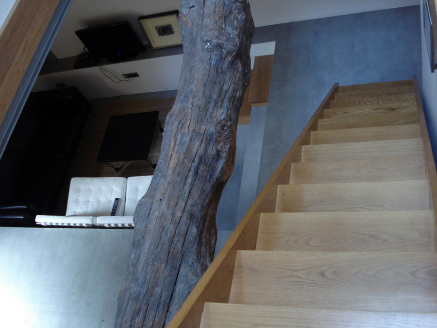 Reforma de vivienda unifamiliar preexistente en Aldán, Pontevedra.