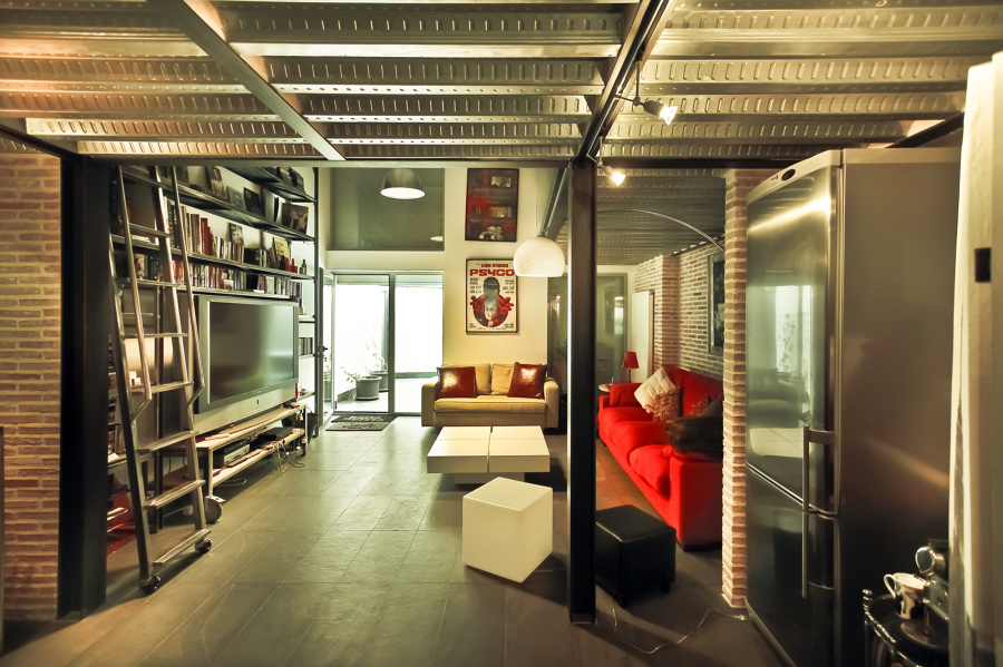 Reforma despacho profesional tipo loft. 70m2