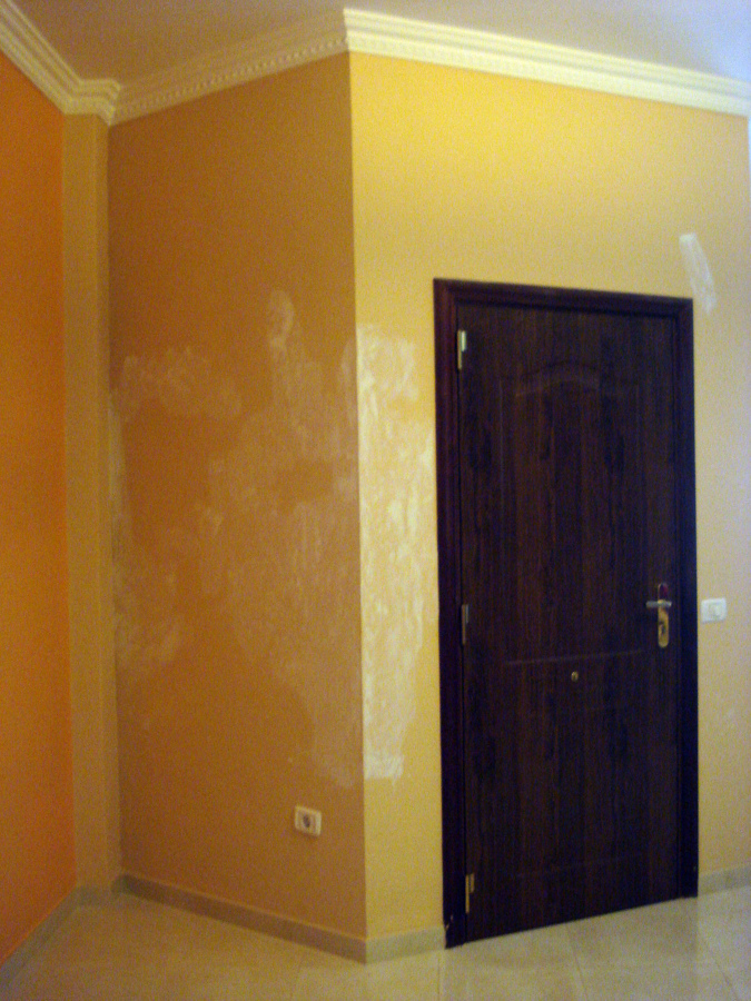 Reforma entrada vista del interior