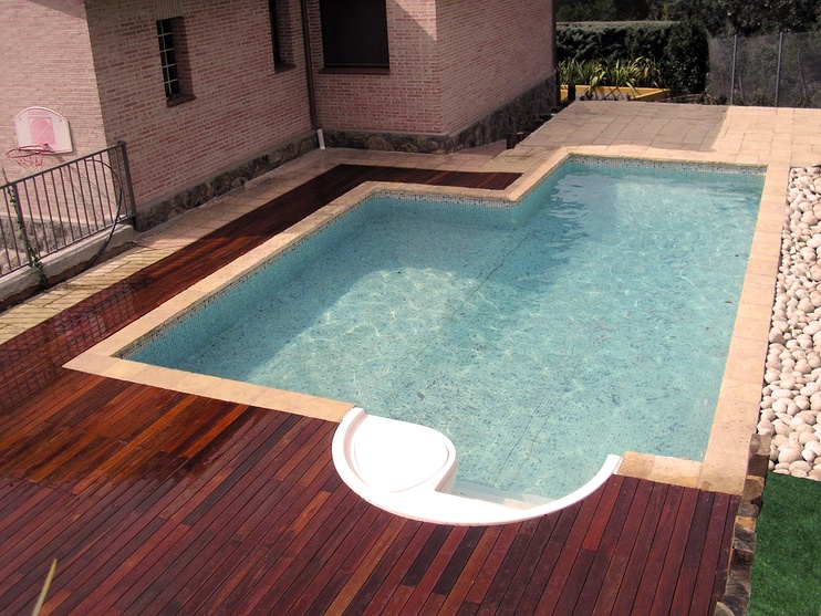 Reforma exterior, piscina