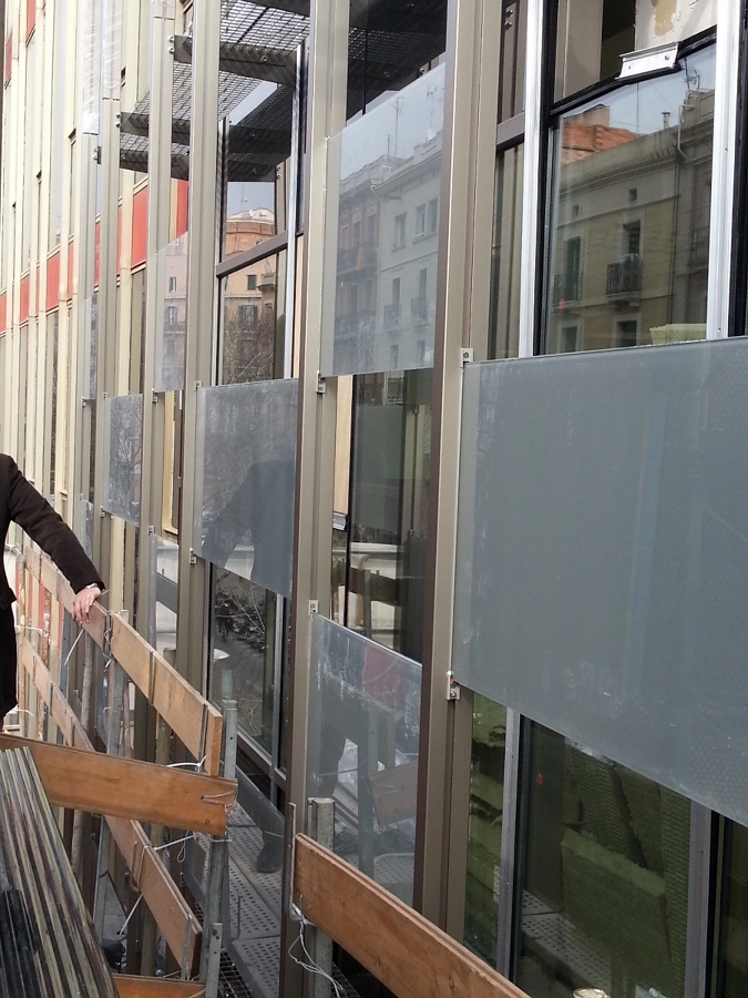 REFORMA FACHADA - MURO CORTINA