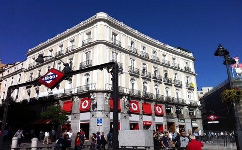 Reforma fachada Puerta del Sol-Madrid