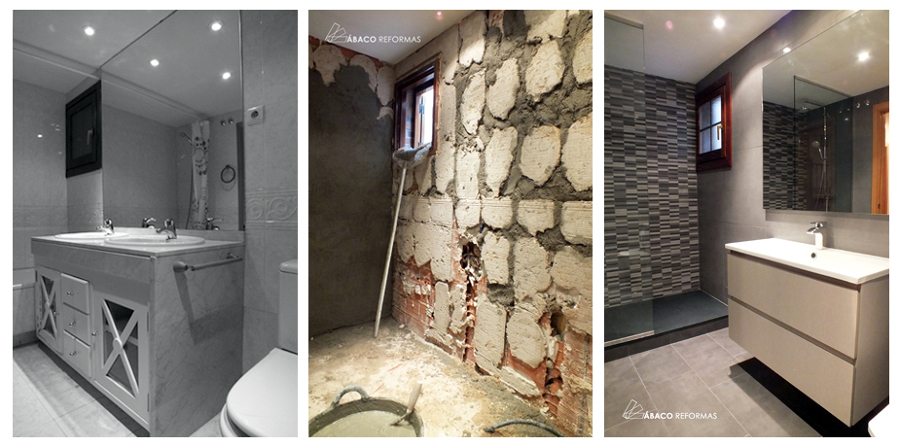 Reforma integral de cuarto de baño en Las Rozas