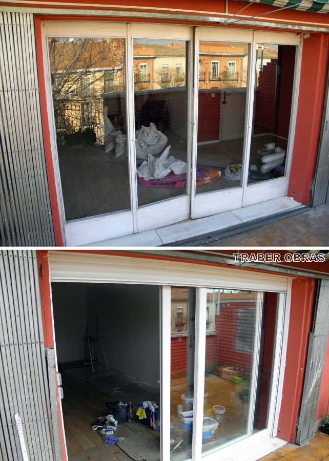 Año 2012. Reforma integral realizada por Traber Obras. Madrid, barrio Puerta del Ángel.