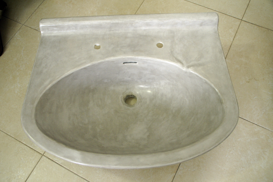 reforma lavabo con microcemento (despues)