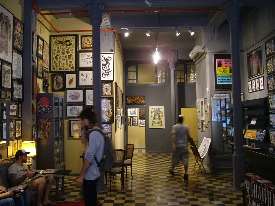 Reforma local para salón de tatuajes