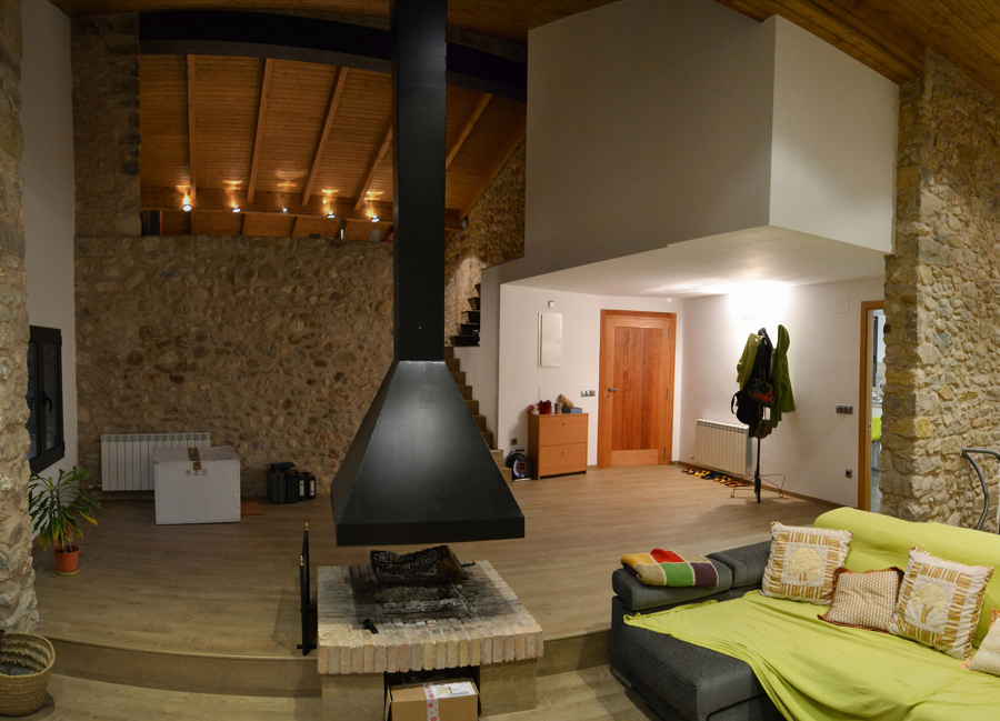 Reforma masia en la Garrotxa