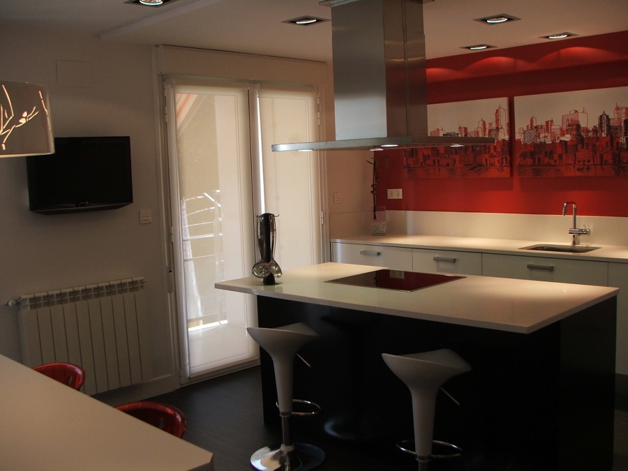 reforma piso Pamplona (zona cocina)