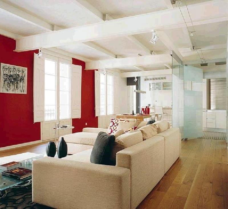 Reforma vivienda Bilbao (zona salon)