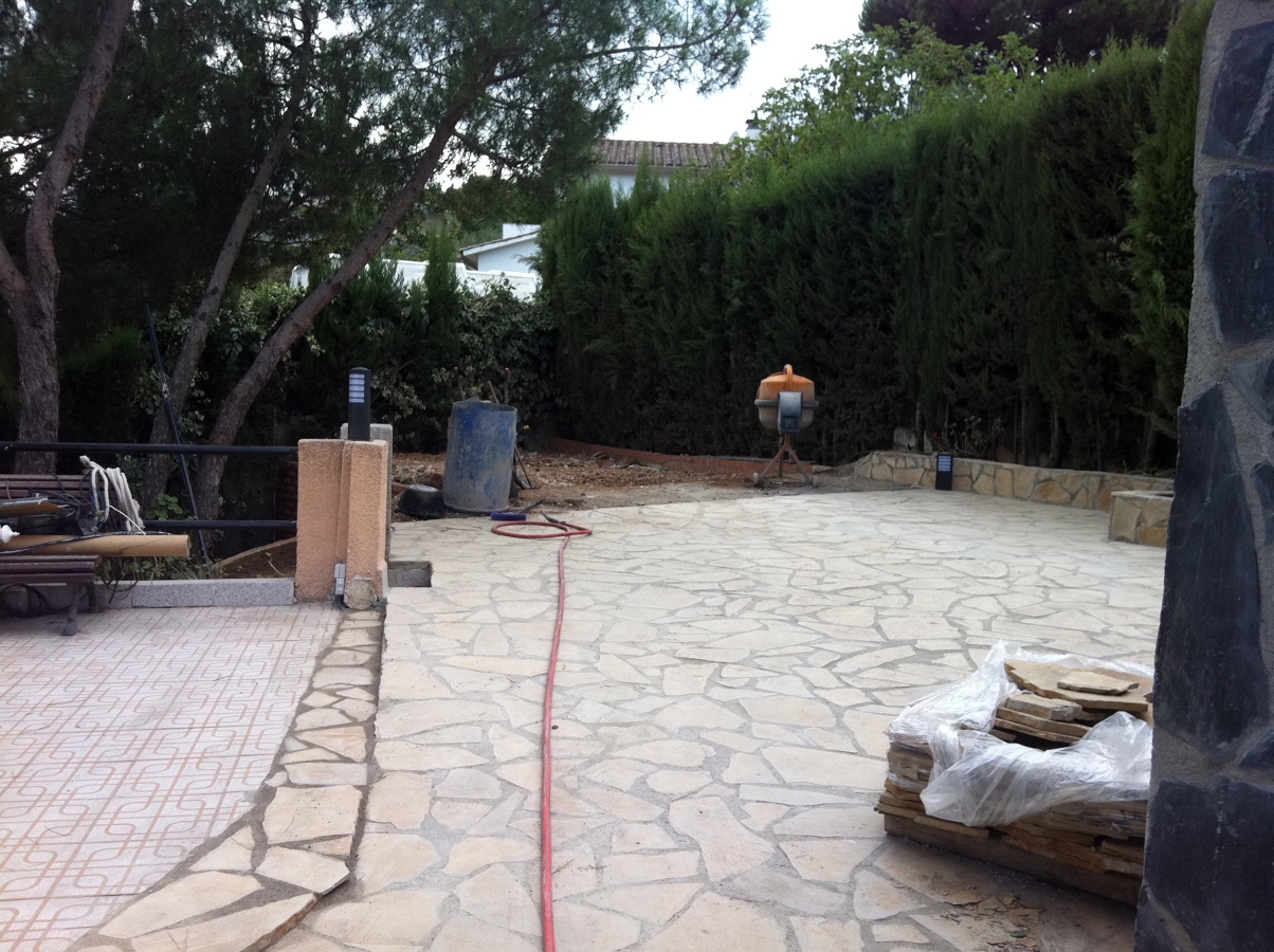 Reformar jardín y porche