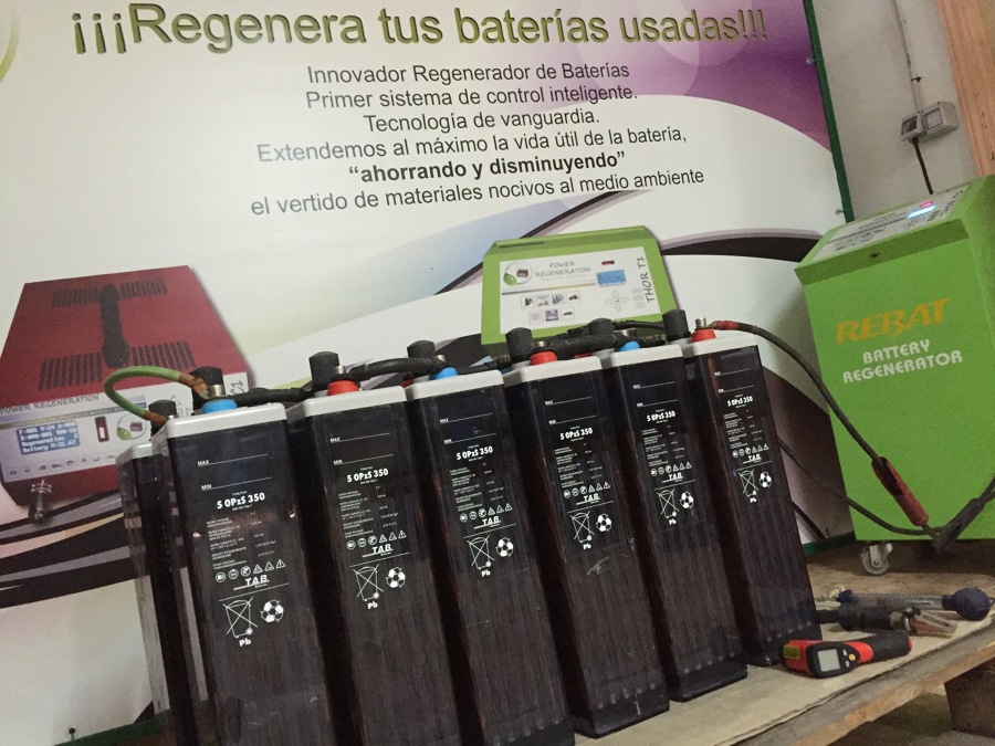 REGENERACIÓN DE BATERÍAS SOLARES