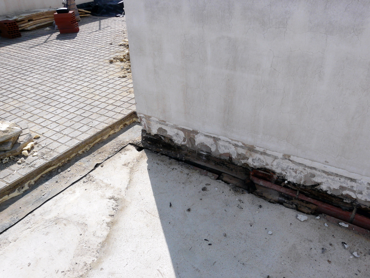 Rehabilitación e impermeabilización de terraza
