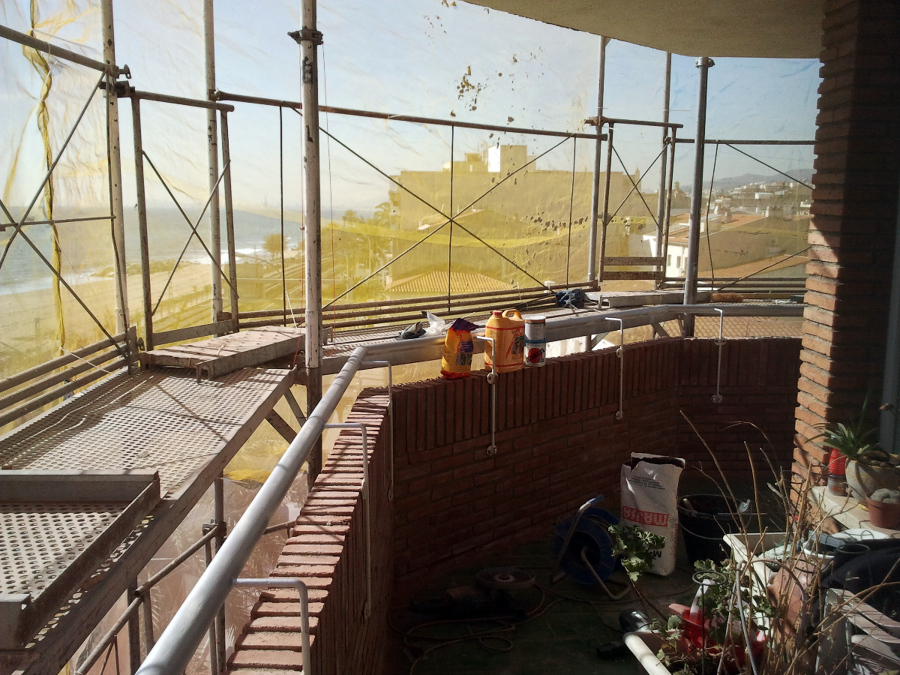 Rehabilitació façana a Premià de mar