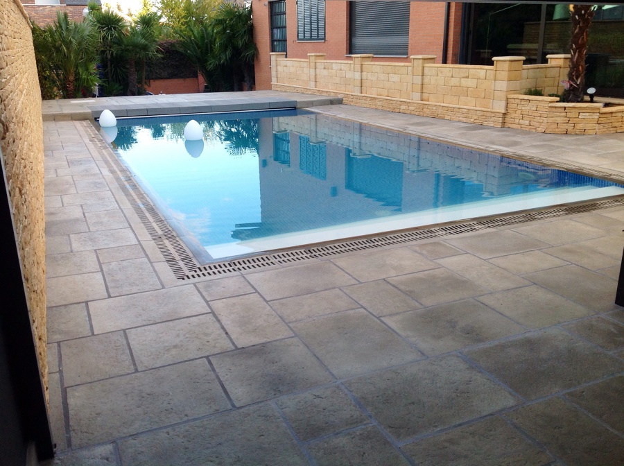 Rehabilitación con lámina armada ALKORPLAN 3000 y piedra FABISTONE 