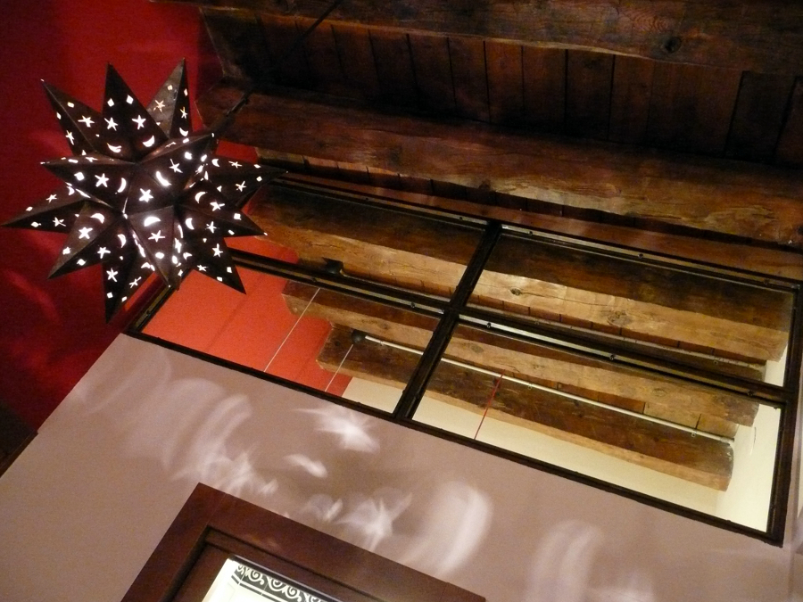 Rehabilitación de antiguos graneros. Detalle