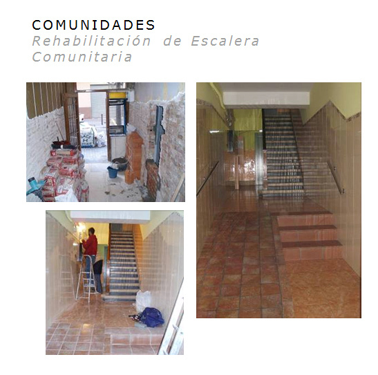 REHABILITACION DE ESCALERA COMUNITARIA