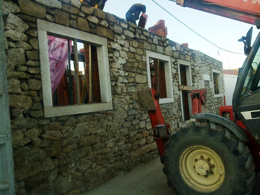 Rehabilitación de fachada, Almeida de Sayago, Zamora