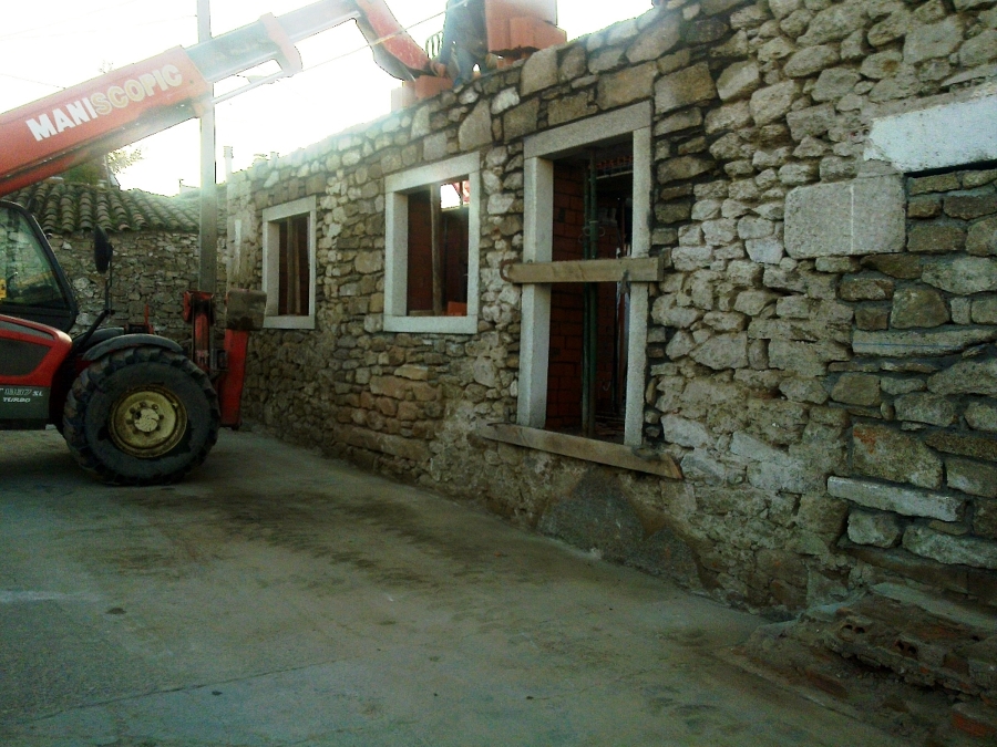 Rehabilitación de fachada, Almeida de Sayago, Zamora