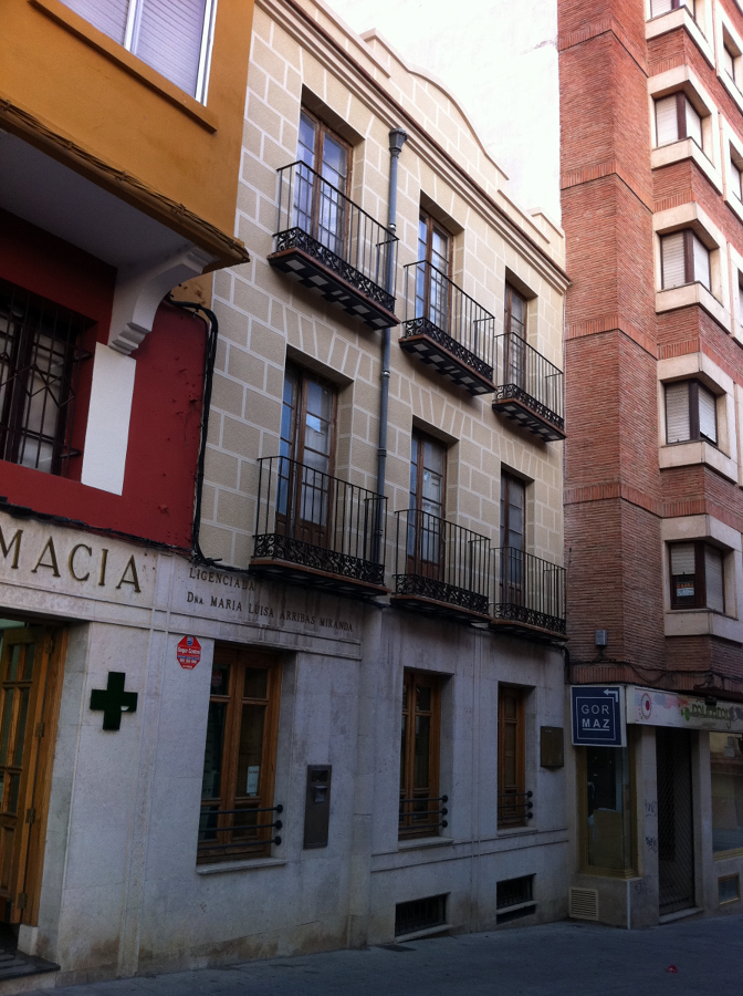 Rehabilitación de fachada con mortero de cal