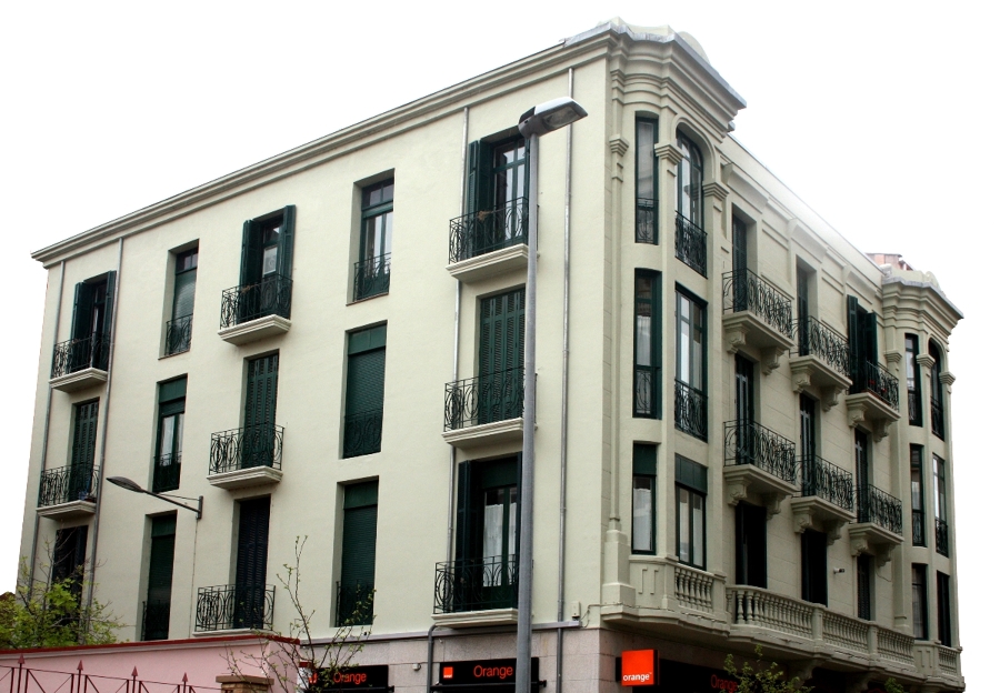 Rehabilitación de fachada en Paseo Inmaculada 9 (Estella)