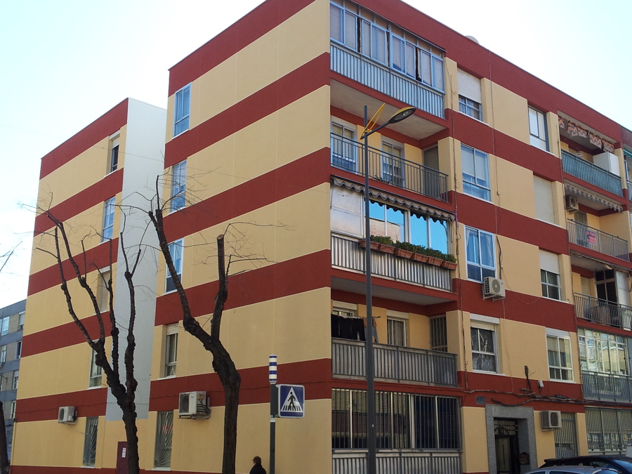 Rehabilitacion de fachada sitema SATE