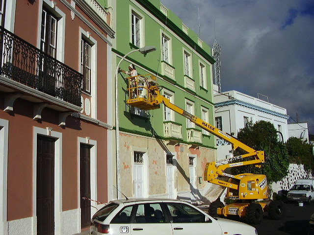 Rehabilitación de Fachada Villa de Mazo 2010