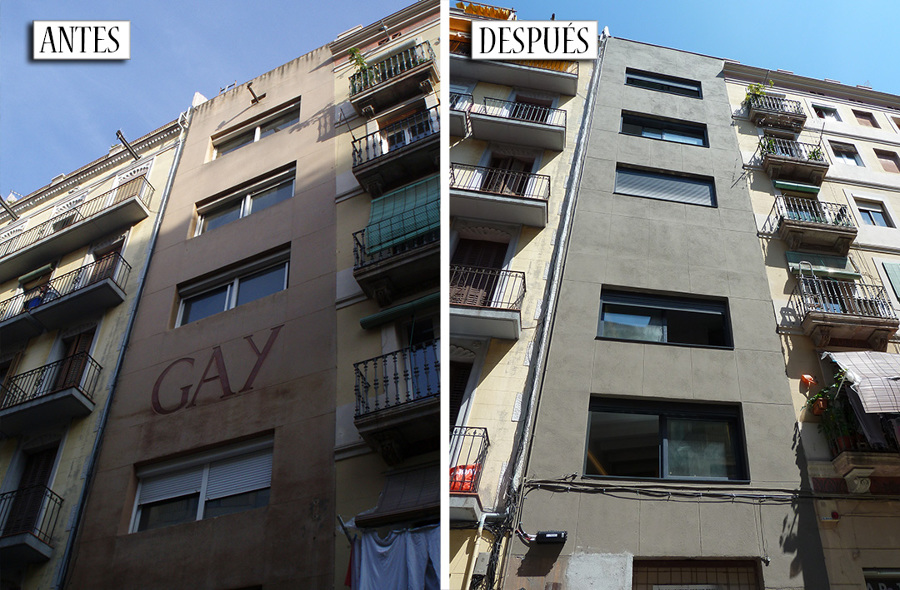 ITE y Rehabilitación de fachada de edificio