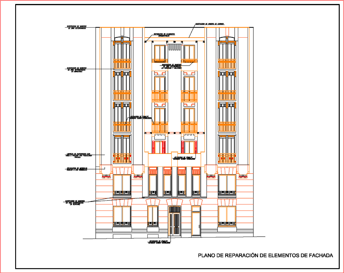 Rehabilitación de fachada
