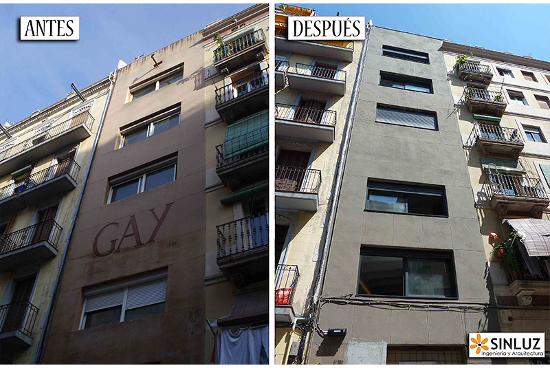 Rehabilitación de fachada