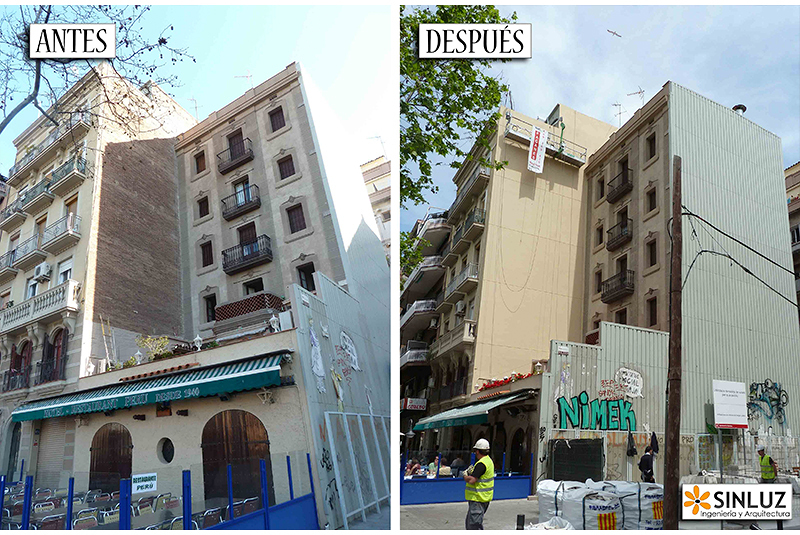 Rehabilitación de fachada