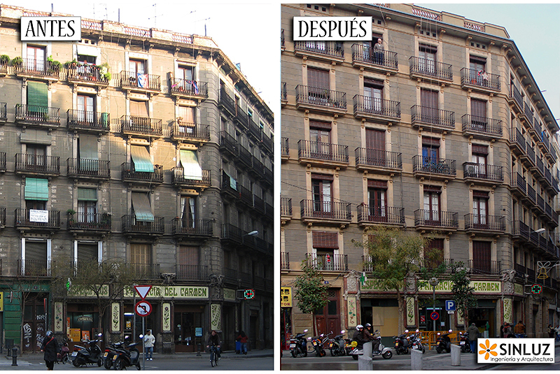 Rehabilitación de fachada