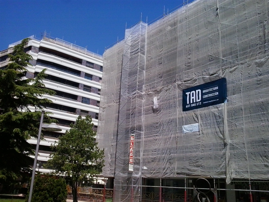 Rehabilitación de fachadas Edificios La Marina, Zamora