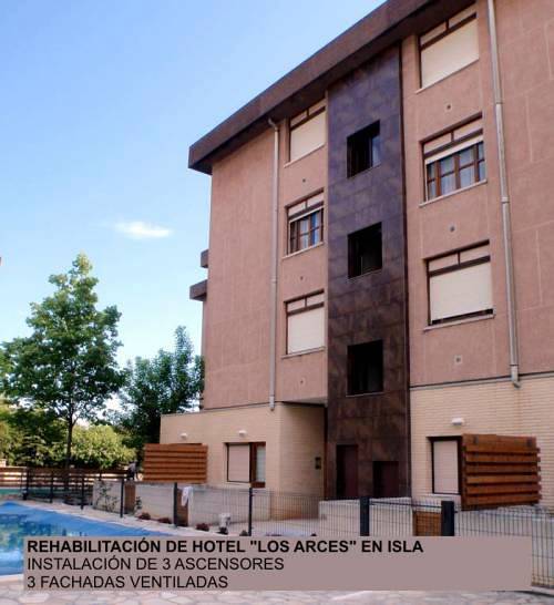 REHABILITACIÓN DE HOTEL "LOS ARCES" EN ISLA