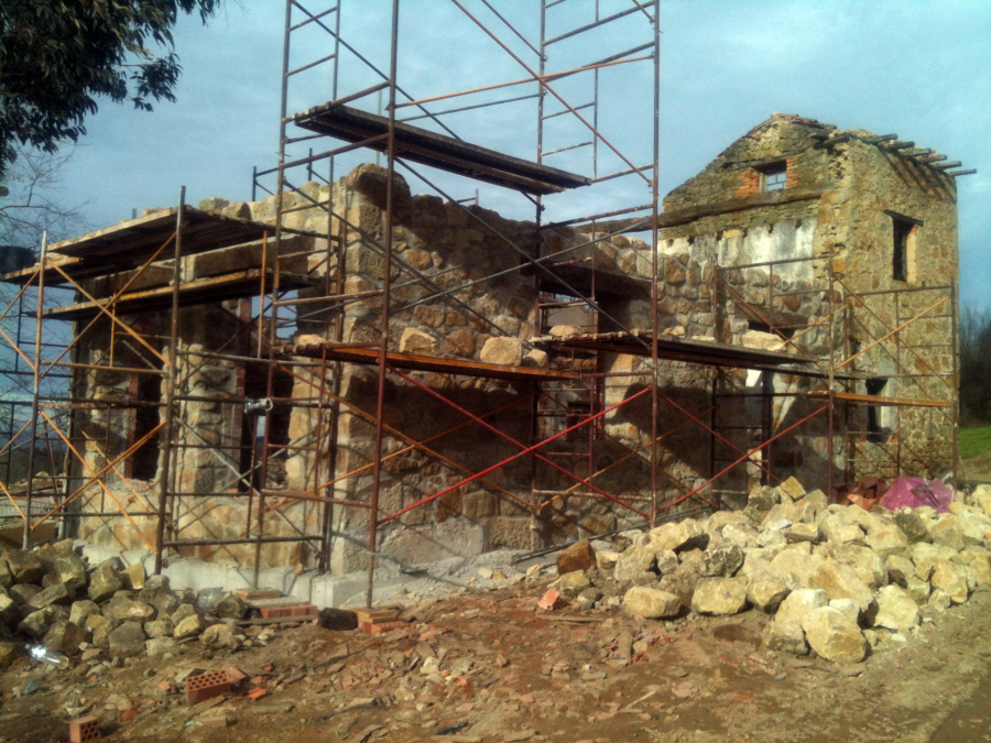 Rehabilitación de la cabaña