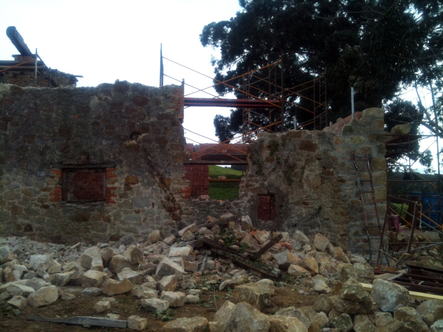 Rehabilitación de la cabaña